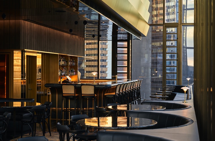 The interiors of Dean and Nancy on 22. 