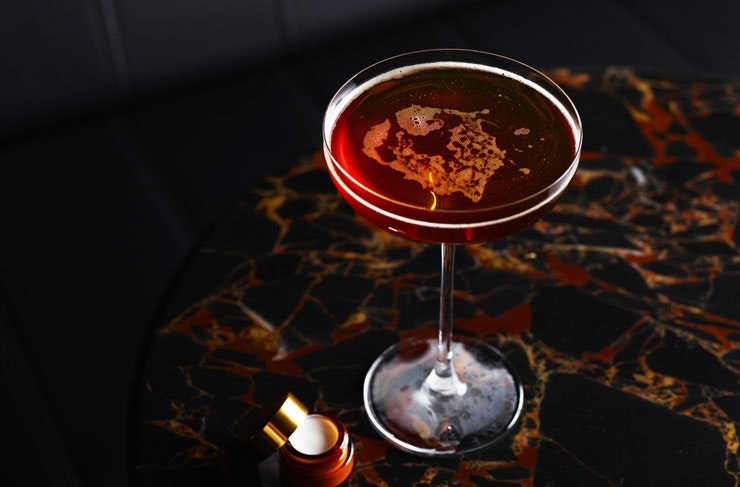 A cocktail from Dean and Nancy On 22. 