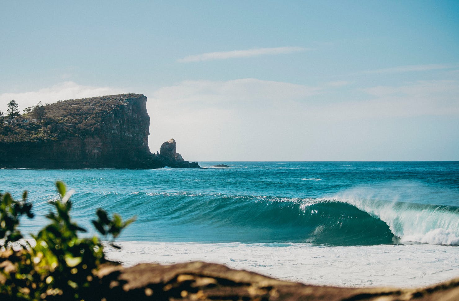 A picture of the northern beaches for the Deep North Festival