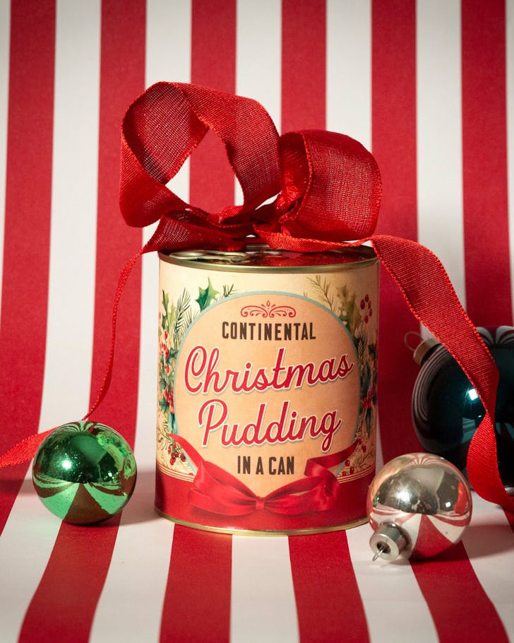 Continental Pudding in a can