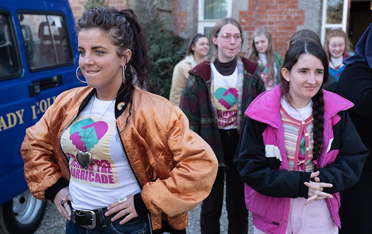 Scene from Netflix's Derry Girls