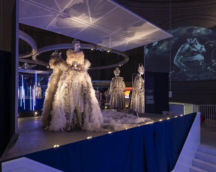 Stunning costumes on display at the 'DIVA' exhibition.
