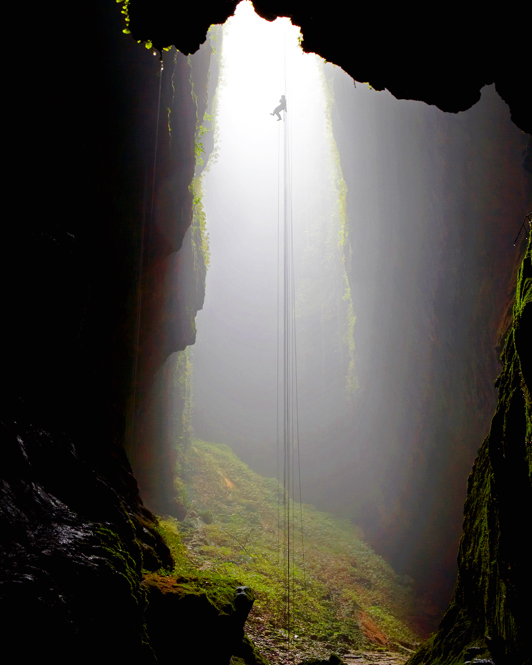 Abseiling With Waitomo Adventures