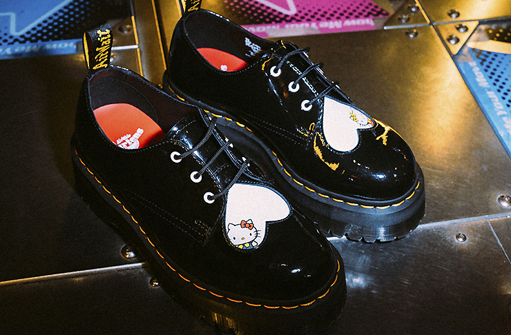 hello kitty doc martens nz