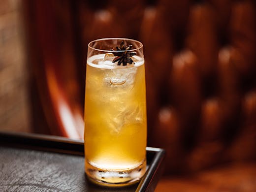 a cocktail star anise