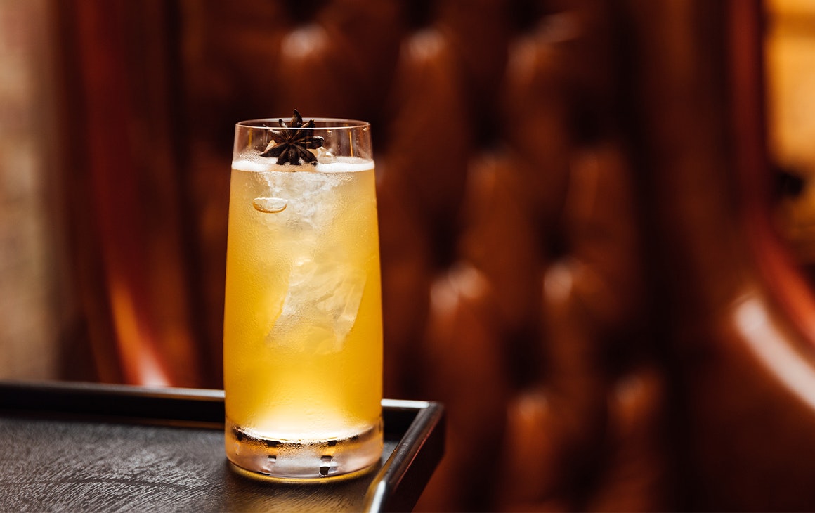 a highball cocktail