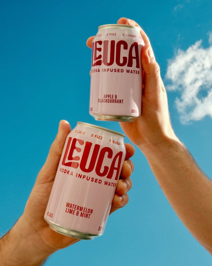 drink leuca new non-carbonated vodka mixer
