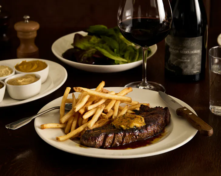 The Dry Dock steak frites