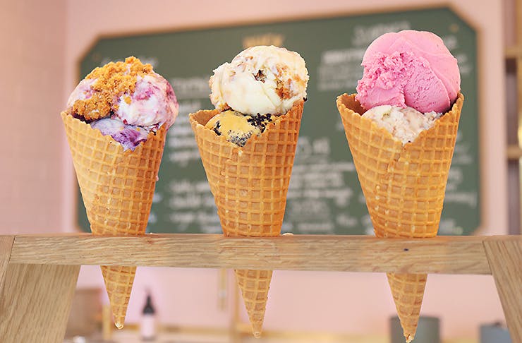 Ice cream from Duck Island Ice Cream