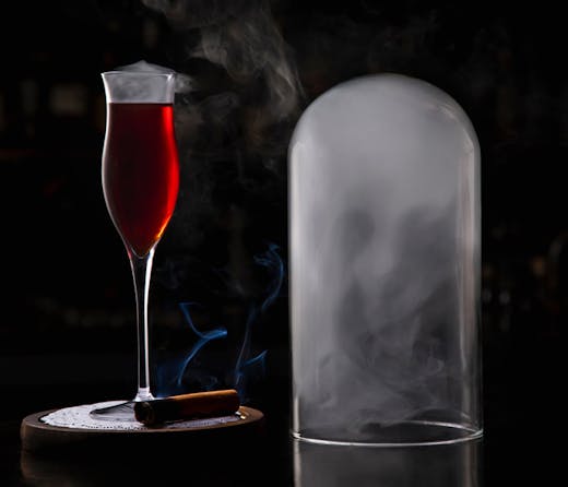 A cocktail from Eau de Vie Sydney