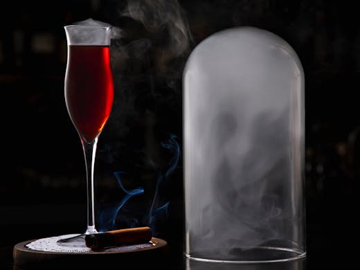A cocktail from Eau de Vie Sydney