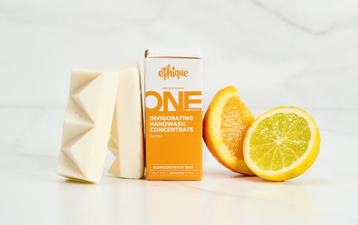 a small soap bar and box