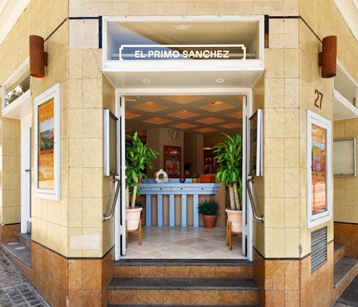 The front facade of El Primo Sanchez