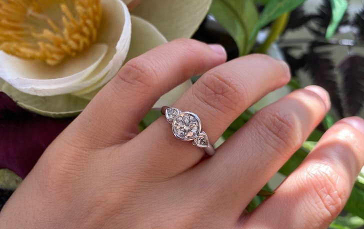 Engagement ring in Perth