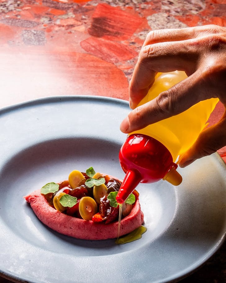 Erin At Messina dish