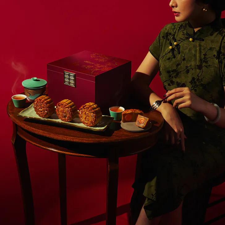 Mooncakes from Fairmont Singapore