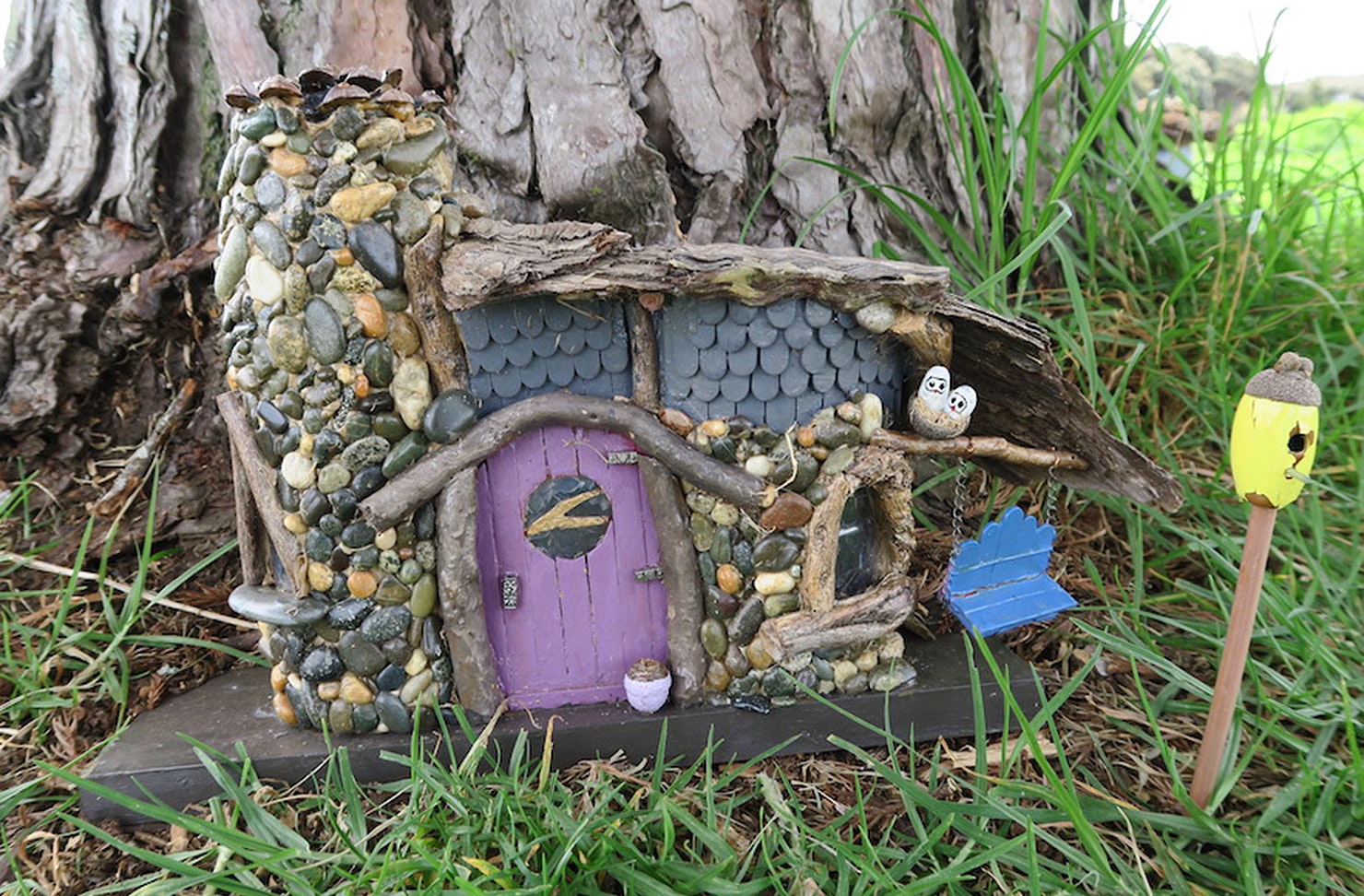 A darling fairy house at Hobsonville Point