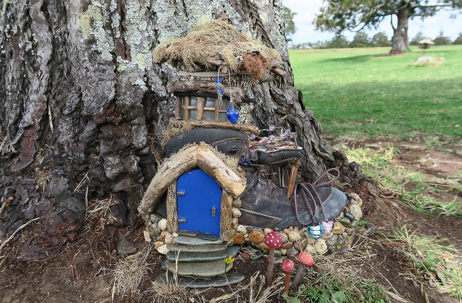 A darling fairy house at Hobsonville Point