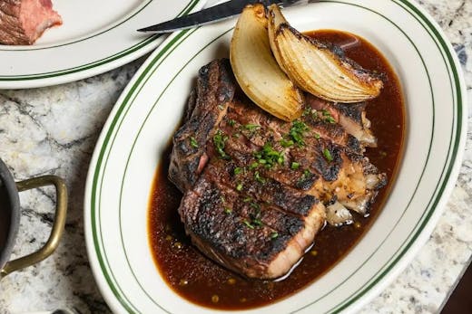 A steak from Fallow