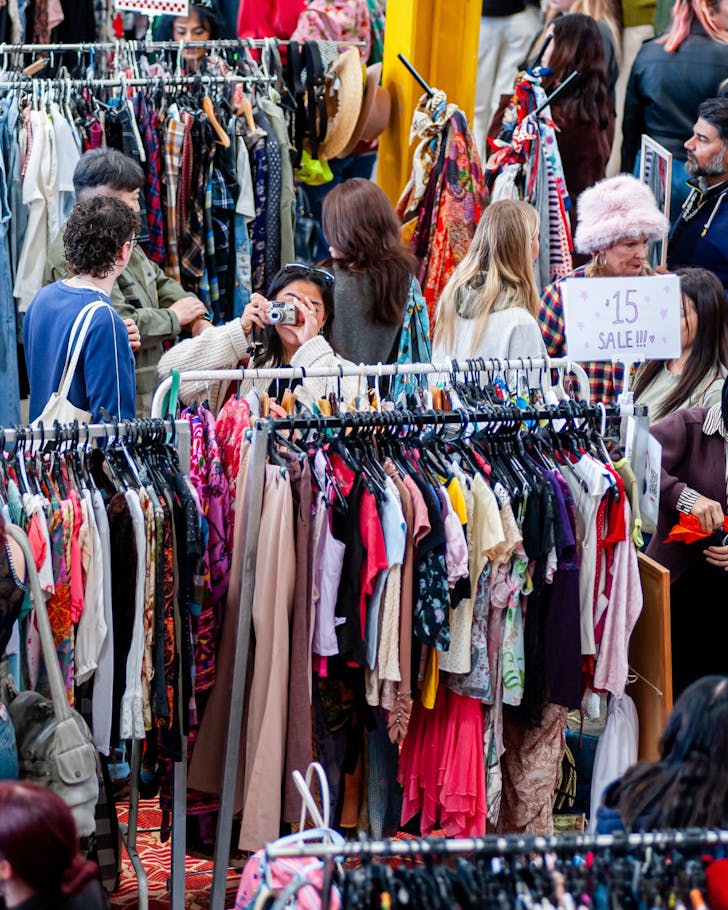 fashion thrift society sydney market august 2025
