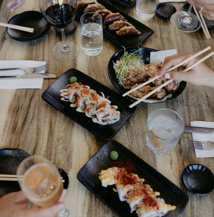 Fishbone Winery meals