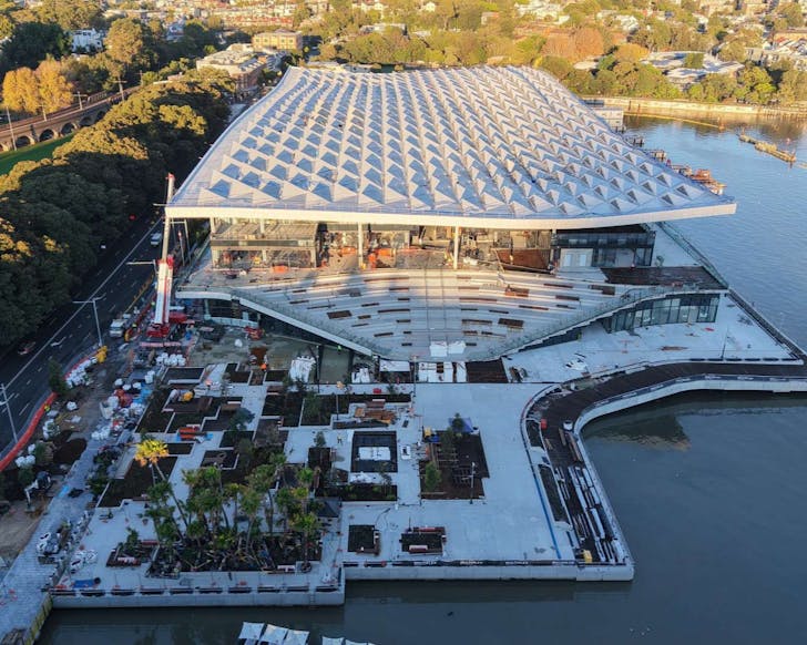 new sydney fish market under contstruction