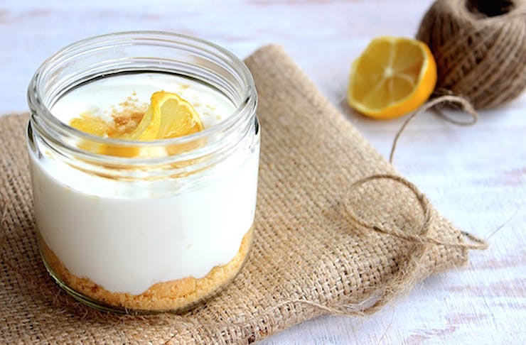 recipe, healthy recipe, lemon cheesecake pots, lemon cheesecake recipe