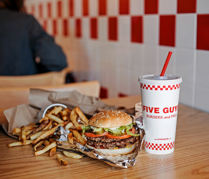 Five Guys Sydney CBD URBAN LIST SYDNEY
