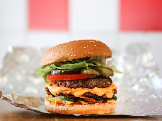 A Five Guys burger