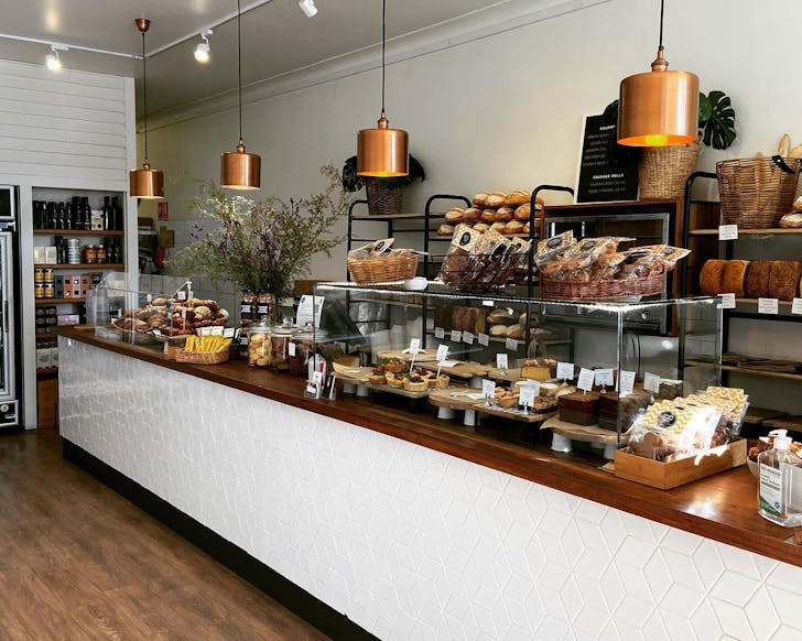 bakery shop counter 