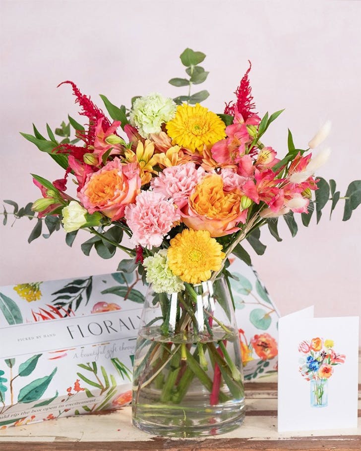 A bunch of colourful flowers from Floraly one of the best flower delivery services on the Gold Coast