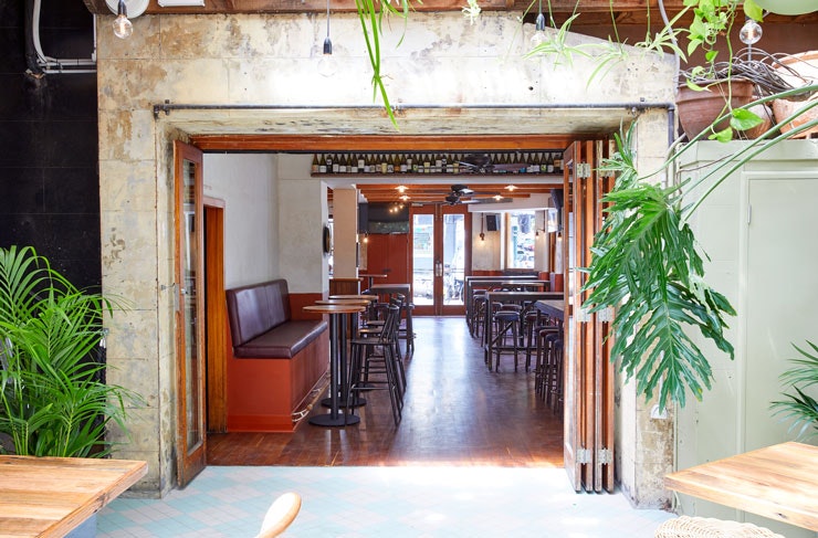 The interior at Forrester's Pub Surry Hills. 