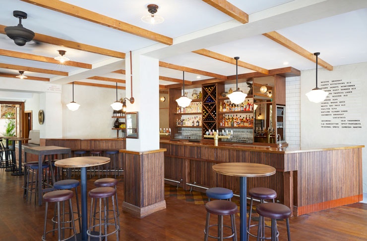 The interior at Forrester's Pub Surry Hills. 