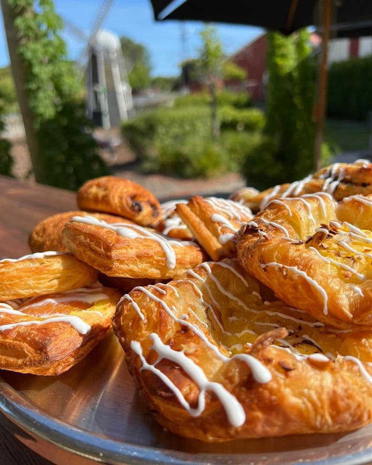 Danish ready to be devoured at Founders Cafe in Nelson.