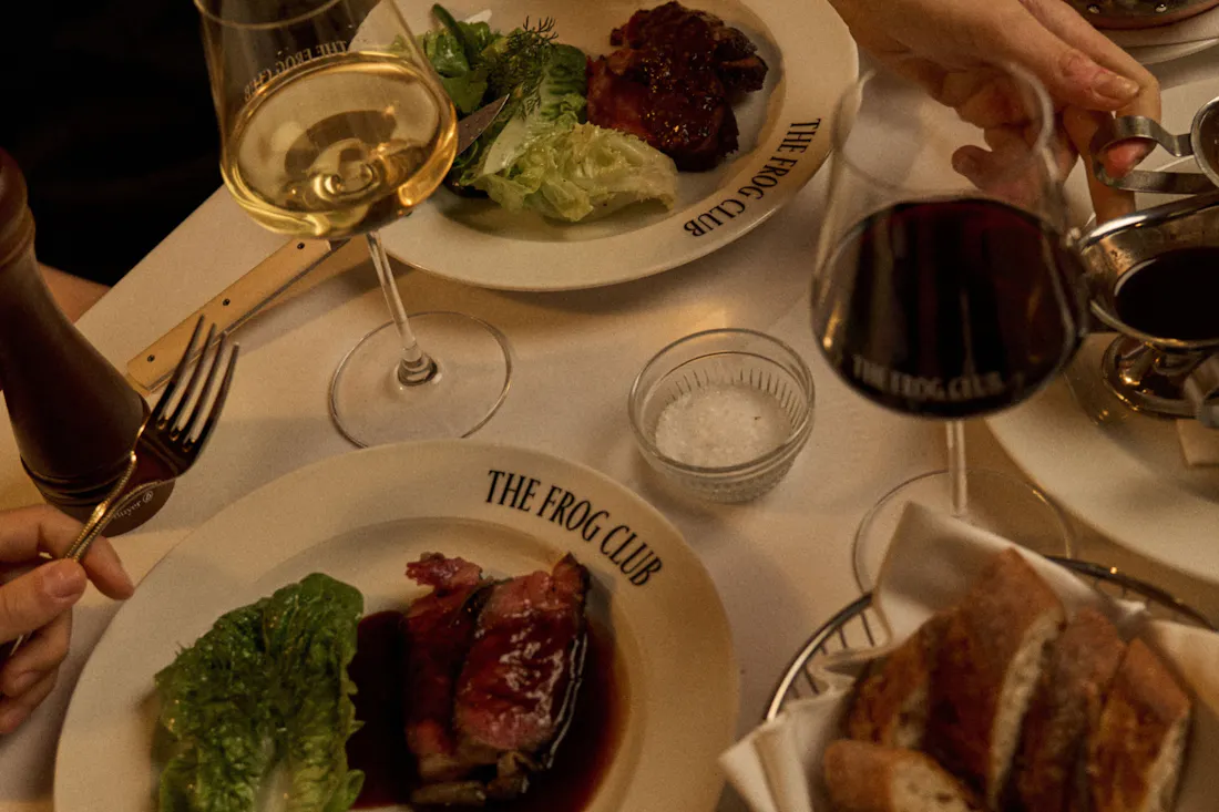 The Frog Club Opens On Chapel Street With Midnight Dining, Charcoal-Grilled Wagyu And Martinis The Frog Club Opens On Chapel Street With Midnight Dining, Charcoal-Grilled Wagyu And Martinis