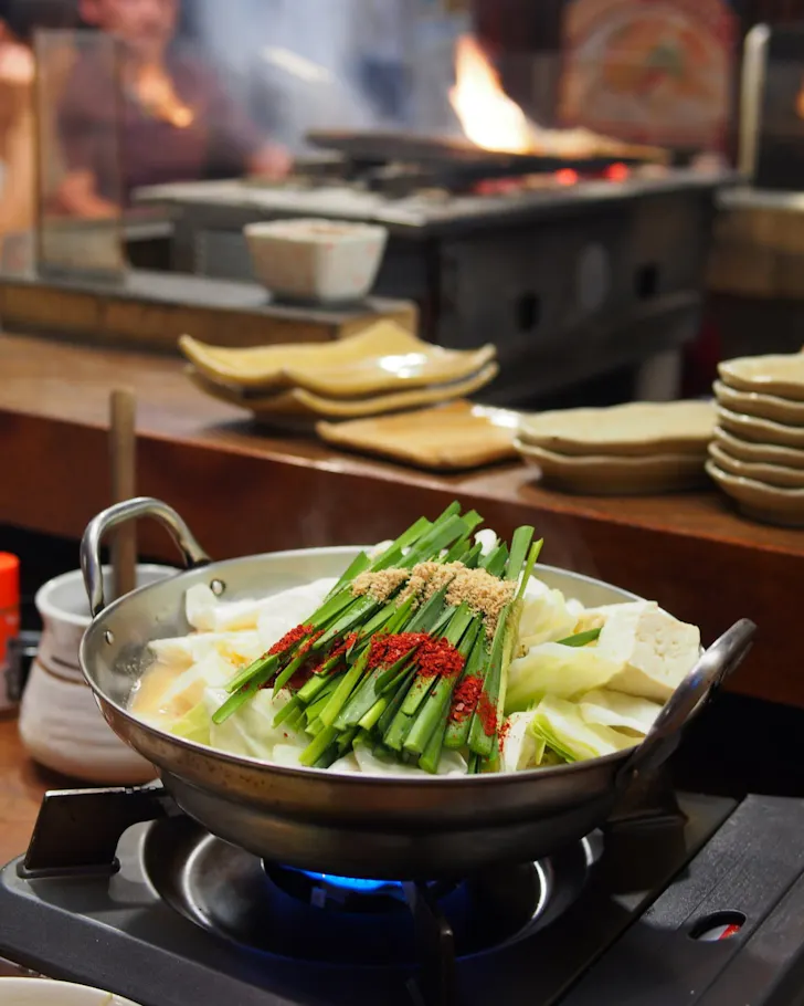 A pot of Hakata Motsunabe in Fukuoka Japan 2026