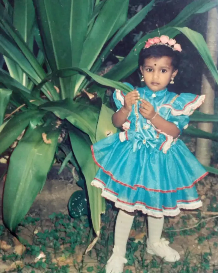 Gaya childhood photograph