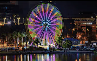 Geelong Waterfront at night