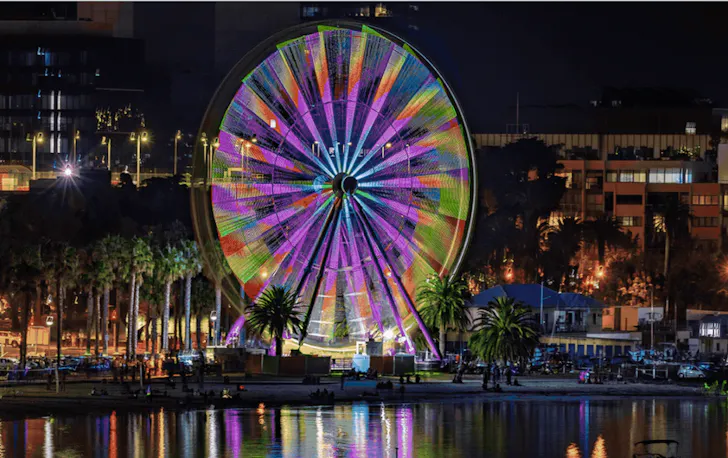 Geelong Waterfront at night