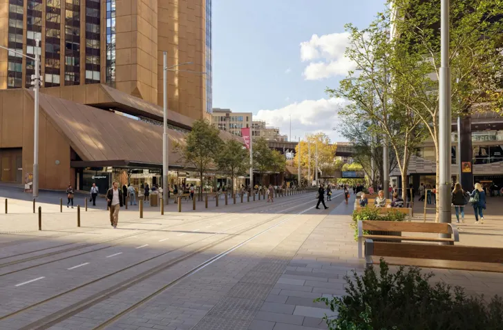 Artists render of George Street development