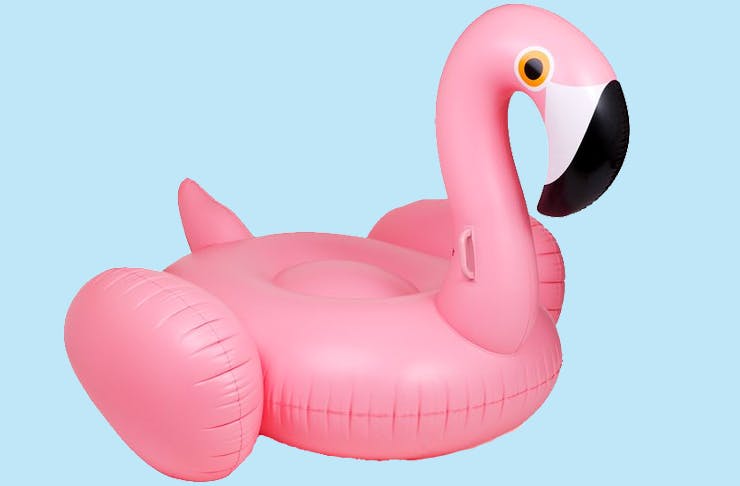 giant inflatable flamingo 10 feet