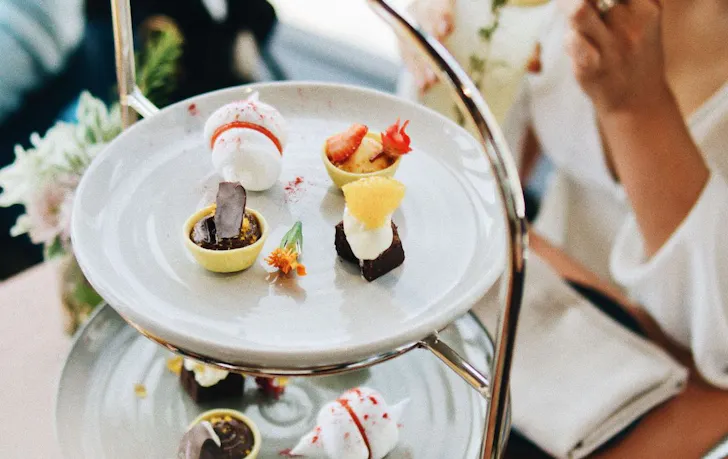 A selection of treats from The Reveley's gin high tea in Perth