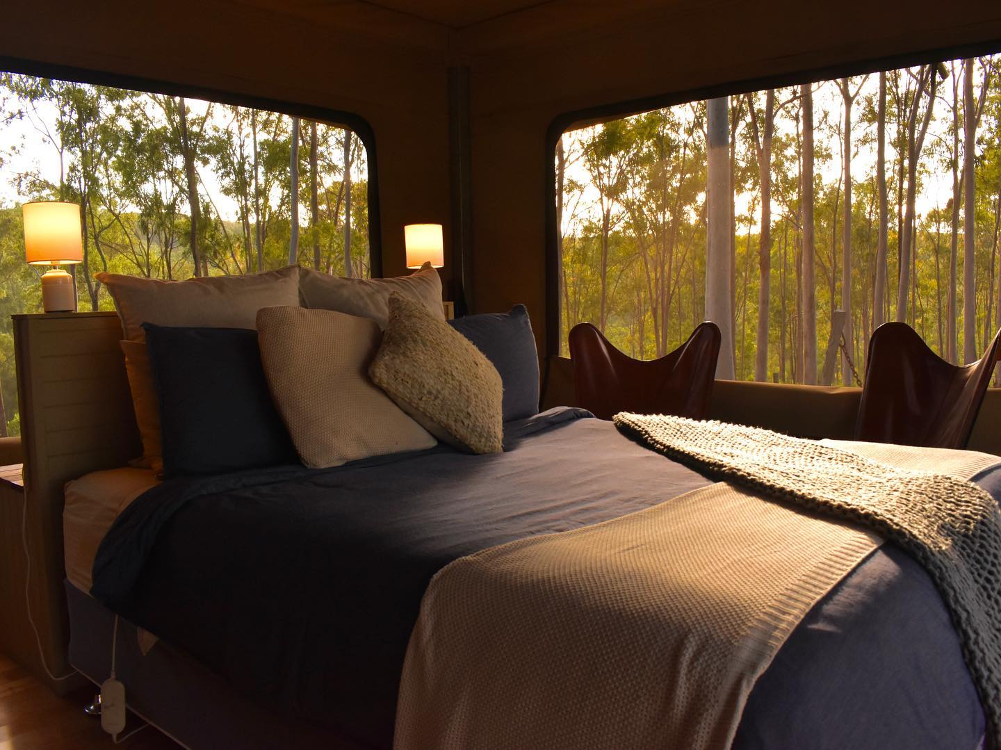 safari tent camping qld