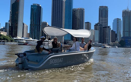 You Can Hire These Electric Picnic GoBoats On The Brisbane River