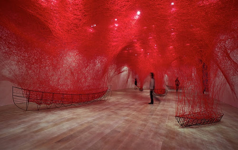 An Immersive Exhibition Featuring Vast Webs Of Thread Is Hitting GOMA ...