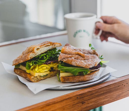 A sandwich from Good Ways Deli