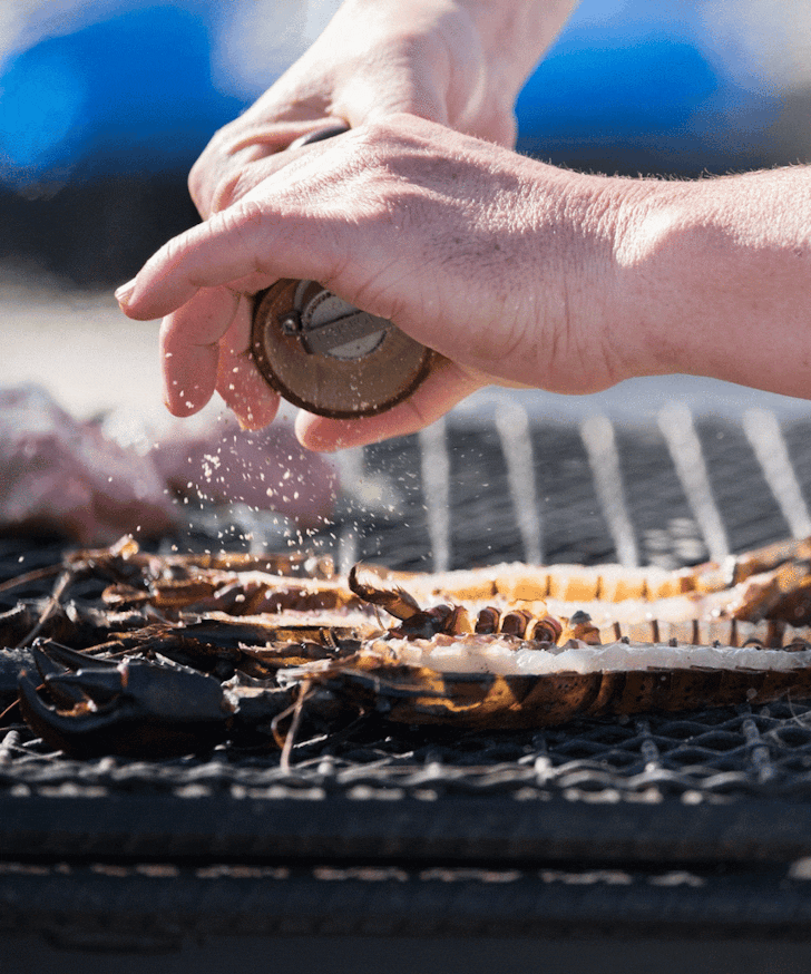 a selection of images from the Gourmet Escape