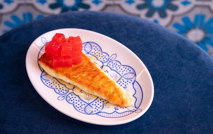 Saganaki dish from Hadiqa