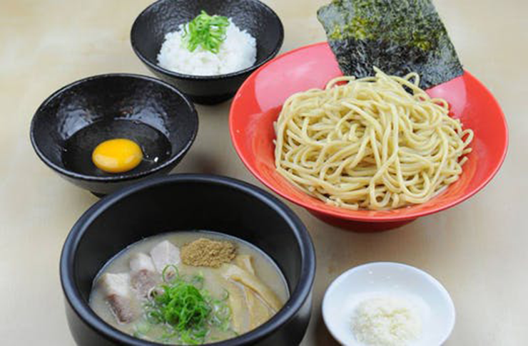 Five bowls of a deconstructed best ramen in Melbourne