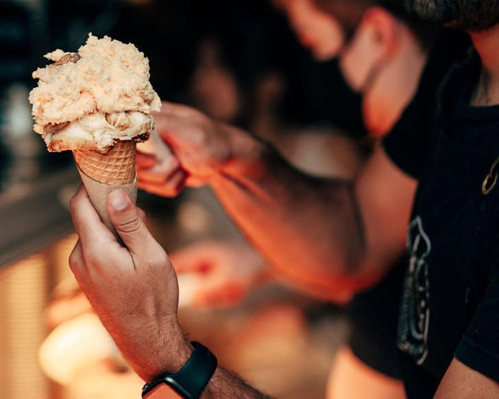 Turkish ice cream